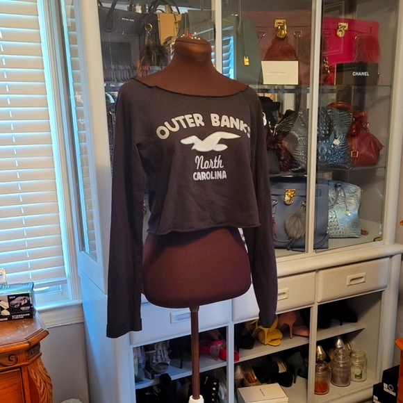 Ocean Drive Tops - 🌴 Outer Banks NC Cropped Top 🌴